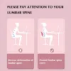 Back Stretcher Back Cracker Back Cracking Device Spine Deck Back Board Lumbar Stretcher for Lower Back Pain Relief 4