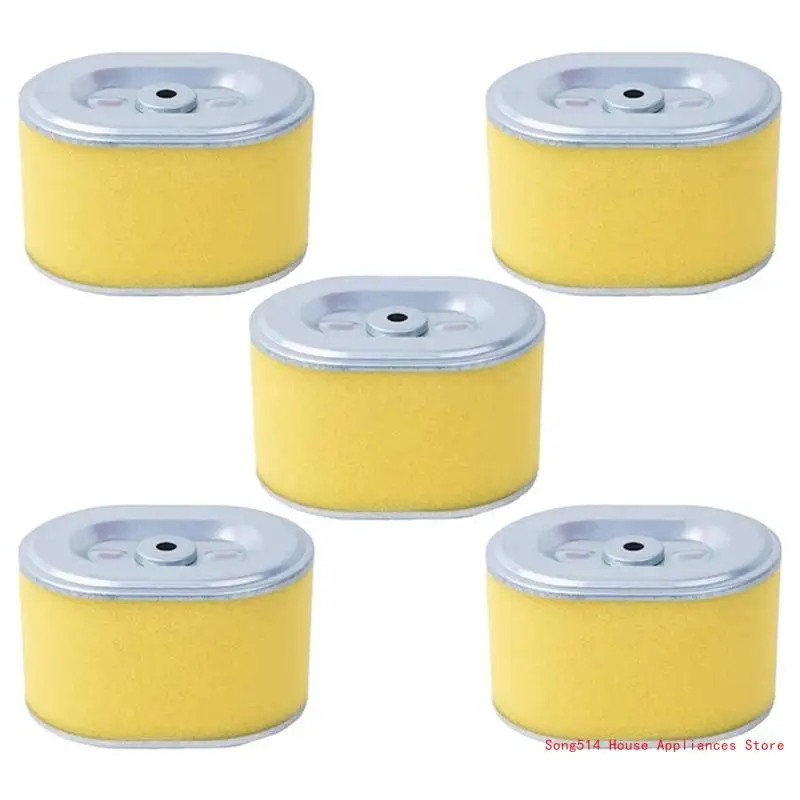 

5 шт., эффективный воздушный фильтр, двигатель заменяет предварительный фильтр, инструменты для бытовой чистки, садовая часть