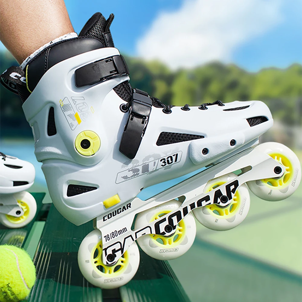 オリジナルクーガーmzs307スラロームインラインスケートローラースケート靴スライディング送料スケート靴patines Adulto Patinsスニーカー Free Skate Shoes Patins Adultoslalom Inline Skates Aliexpress