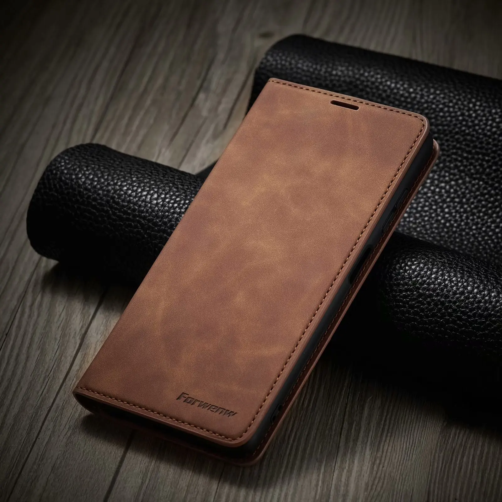 Кожаный чехол-книжка для galaxy A12 A32 A42 A52 A72 | Мобильные телефоны и аксессуары