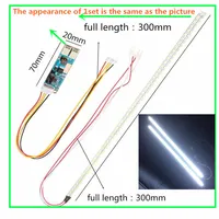 24 Inch adjustable light LED backlight kit 540mm,work for 15"17"19"22"22 inch 24",upgrade LCD screen to LED Monitor 2