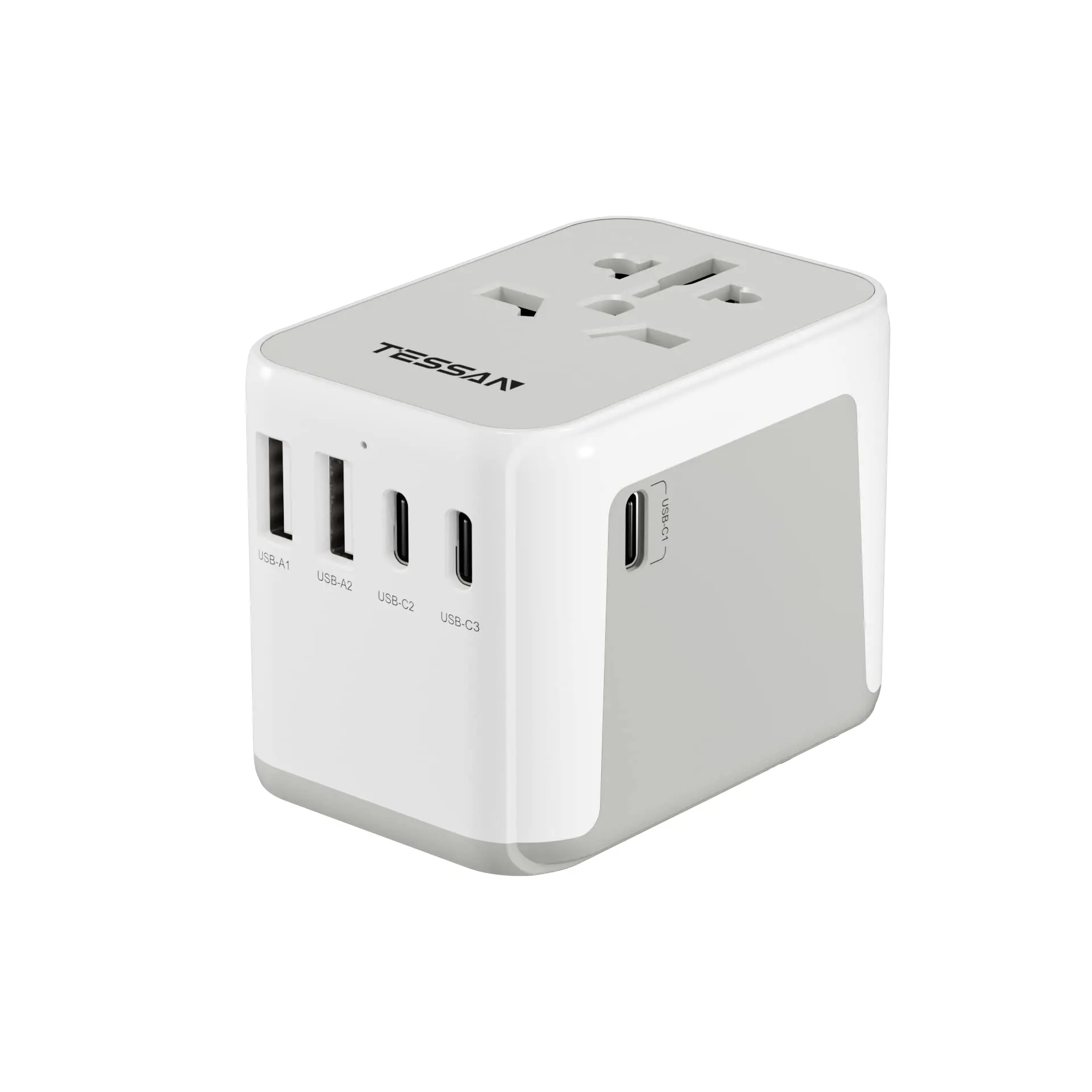 viagem com 3 portas usb e 1