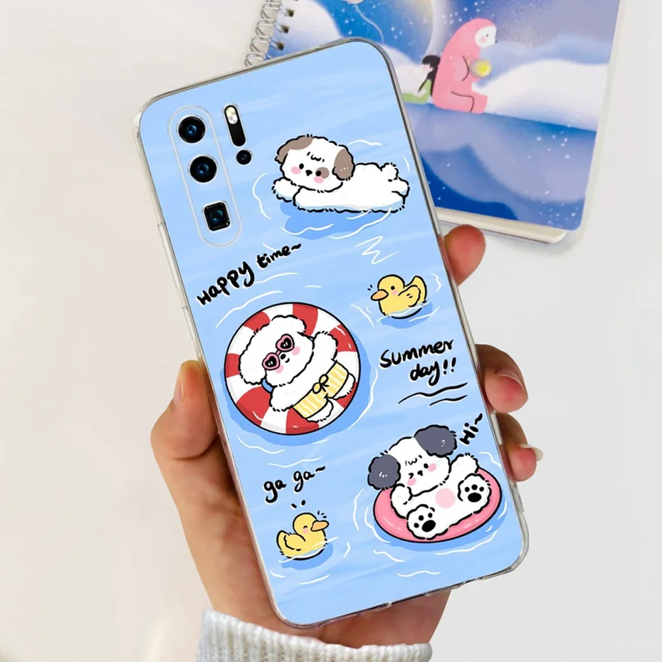 Lovely Printing Soft Silicone TPU Back Cover - Vibrant Design Phone Case