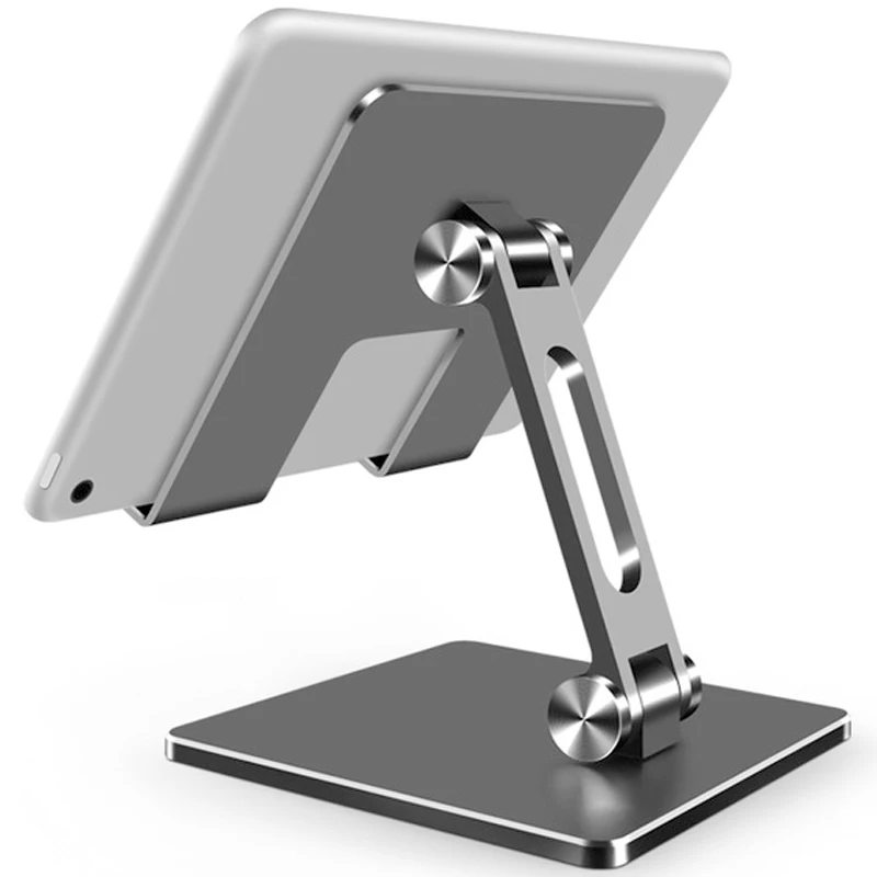 

Металлическая настольная подставка для iPhone, iPad, Xiaomi, Регулируемый Настольный держатель для планшета, универсальная настольная подставка для сотового телефона