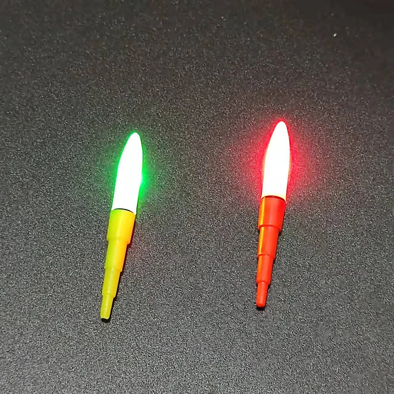 Fishing Tackle Fishing Glow Stick Fishing Light Fishing Light Stick 5pcs/lot Fishing Lamp With Rechargeable CR425 Battery Electric Light stick Night Fishing Tackle Accessory Luminous Float A593