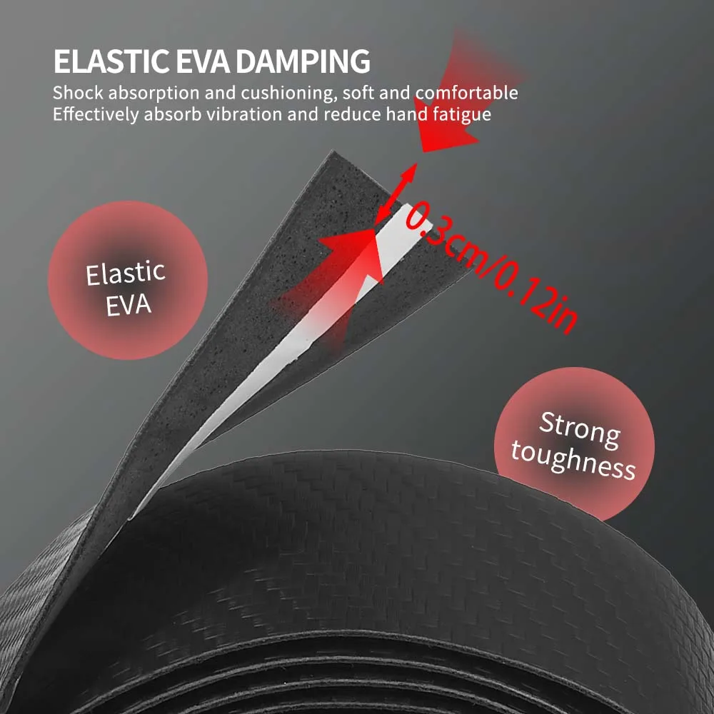 MOTSUV Road Bike Handlebar Tape 3D Carbon fiber Anti-slip Shock Absorbing Belt Winding Straps Soft Wear-Resistant Cycling Stra bike handlebar tape,bicycle handlebar strap
