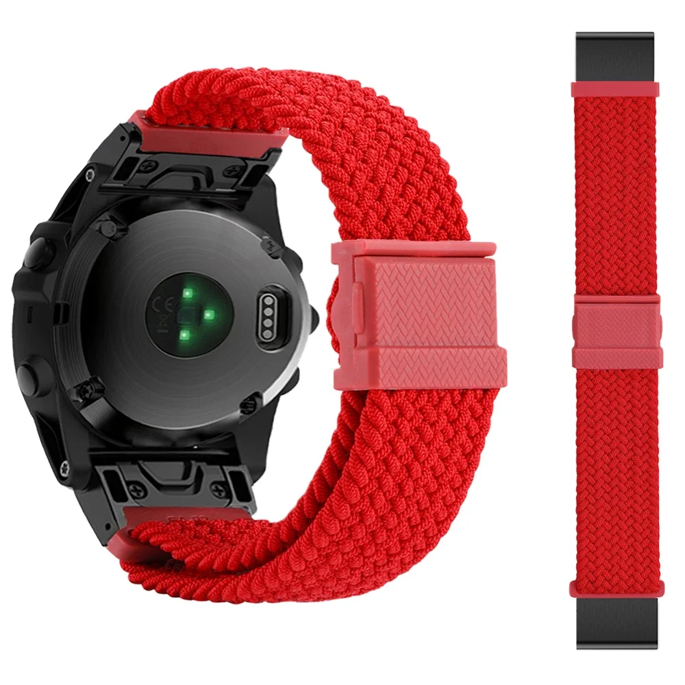 Braided Nylon Quickfit Strap - Magnetic Smartwatch Bracelet, 22 26mm
