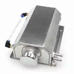 Universal Car Coolant Overflow and Oil Catch Can Reservoir with Drain Plug, 1L/2L Capacity (Silver 2L)