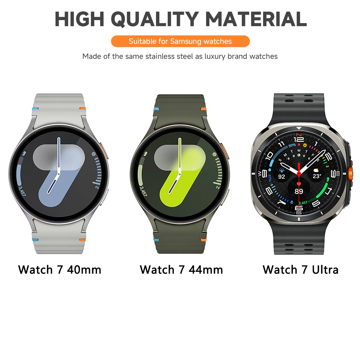 Premium Metal Bezel Protective Ring with Time/Speed Scale