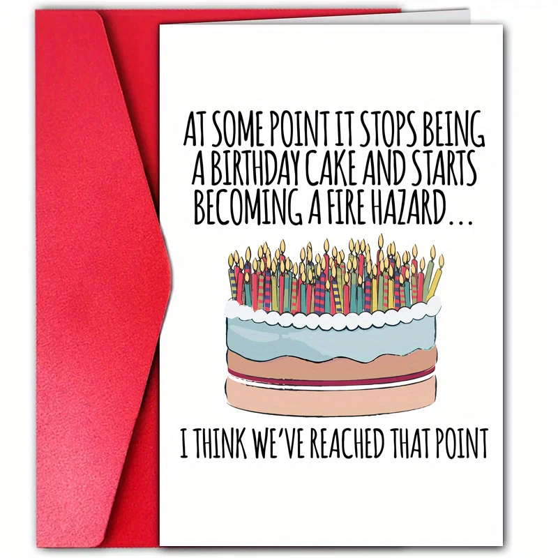 Tarjeta de cumpleaños divertida, 1 unidad Tarjetas de Felicitación de cumpleaños creativas, regalos de cumpleaños para mejores amigos, hombres, mujeres, niños y niñas.