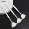 KSHBO 3pcs Practical Facial Brushes Fan Makeup Brushes Soft Portable Mask Brushes Cosmetic Tools for Women Ladies Girls Tools 6