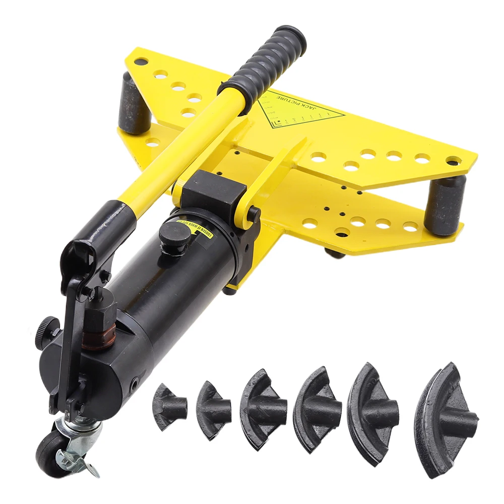 

1 Inch Integral Manual Hydraulic Bender Galvanized Pipe Iron Tube Steel Pipe Bending Tools High and Low Pressure Plunger Design