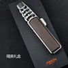 Jobon-Big Jet Flame Lighter for Men, Creative Power, Direct Blue, Metal, Windproof, Kitchen, Outdoor Barbecue, Men's Gift 6