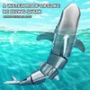Rc Shark Toy Simulation Submarine Toy Whales Remote Control Animals Waterproof Bathtub Pool Electric Toys for Kids Boys Gift 6