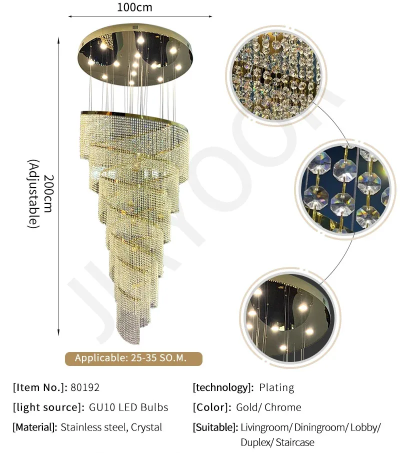Elegant Crystal Chandelier