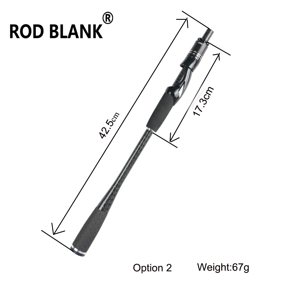 Rod Blank 1 Set Spinning Casting Handle Kit one full piece Carbon Fiber  Grip Rod Building Components Rod DIY Repair Accessory - AliExpress