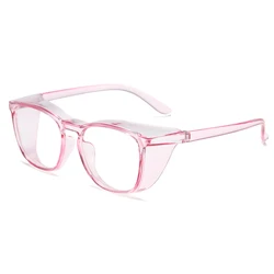 Advanced Anti - Fog Safety Glasses with Side Shields and Blue Light Protection (PURPLE)