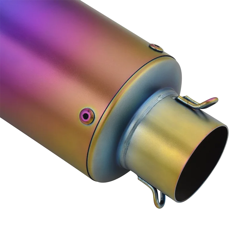 Universal Motorcycle Exhaust Pipe Modify 51MM DB Killer Muffler Escape Moto System For Ninja ZX4R ZX6R DUKE 390 790 CB500 R1 R6 - Image 3
