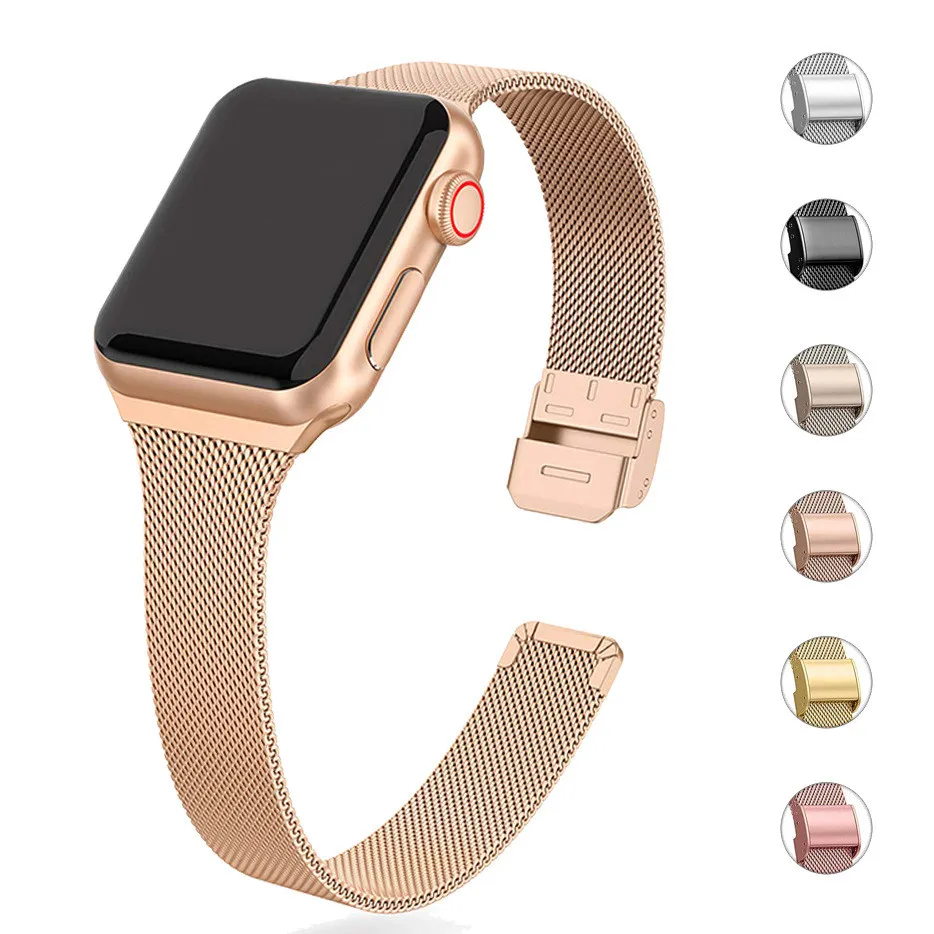 Elegant Stainless Steel Slim Strap