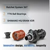 DAO50 WAVE 700c Carbon Wheelset Tubeless 36T Ratchet Hub Quality Bicycle Wave Rim AERO418 Spoke Center-Lock Disc Brake Wheels 5