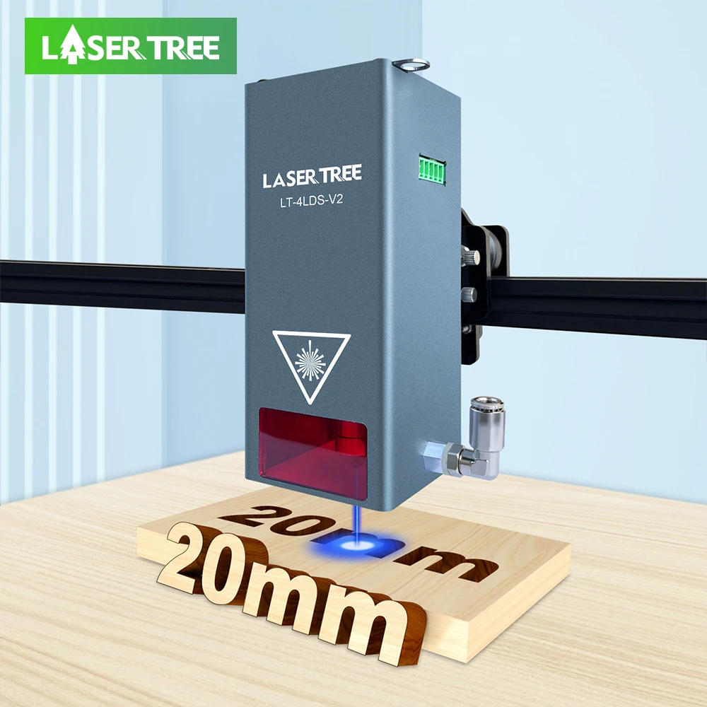 Laser Lanka E 20w Laser Diode Tech Head, Air Assist Laser Kit For Laser