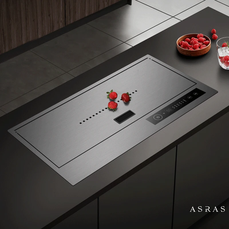 ASRAS Nanometer Flip Cover Hidden Smart Purifying Kitchen Sinks 4mm Thickness Handmade Sink Cup Rinser Kitchen Sinks
