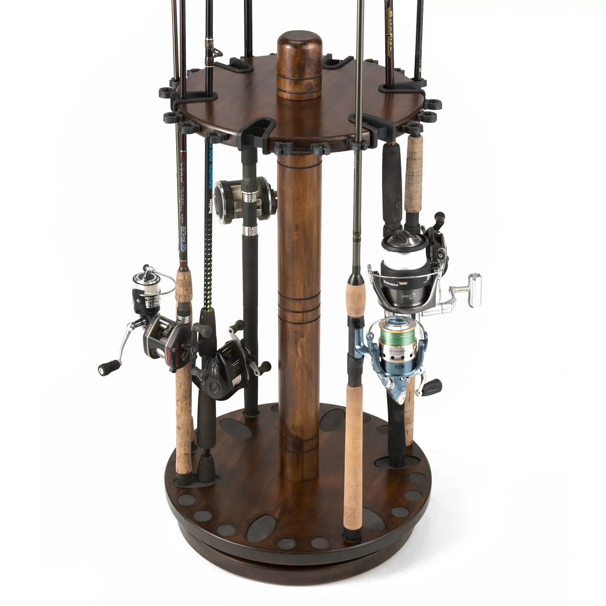 

Rush Creek Creations Round Spinning 30 Fishing Rod Rack