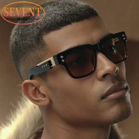 Lunettes de soleil polarisées carrées Steampunk pour hommes 2026 – Marque de luxe vintage surdimensionnée pour la conduite en extérieur – Lunettes classiques pour homme 5