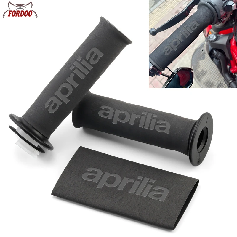 For Aprilia RS660 Tuono 660 GPR125 RS 125 RSV4 Factory RSV1000/R Motorcycle Heat Shrinkable Rubber handlebar Grip Glove Cover