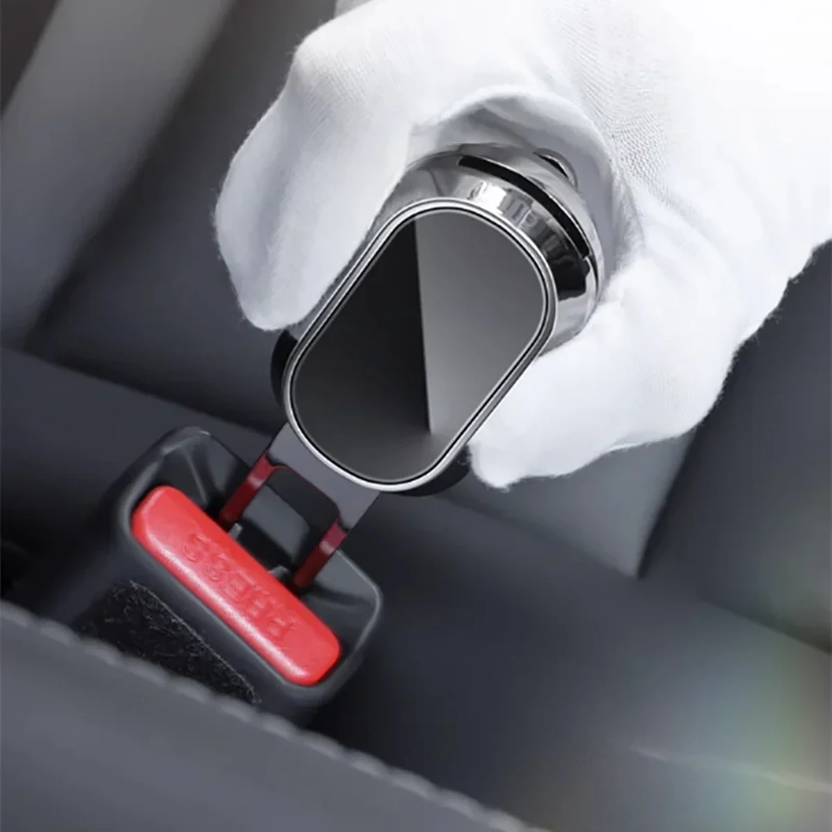 Seat Belt Extender Car Seat Belt Clip Extension Plug Safety Seat Lock Extender Suitable for Tesla Benz Car Accessories