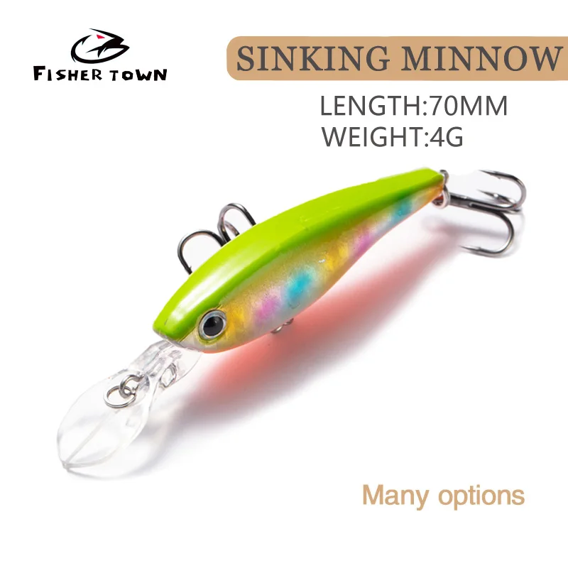 

Lure Long Tongue Bait slow sinking Submerged Mino 4g 70mm Mackerel Perch Mackerel Swallow Bait Bionic Fake Bait Fishing Lure