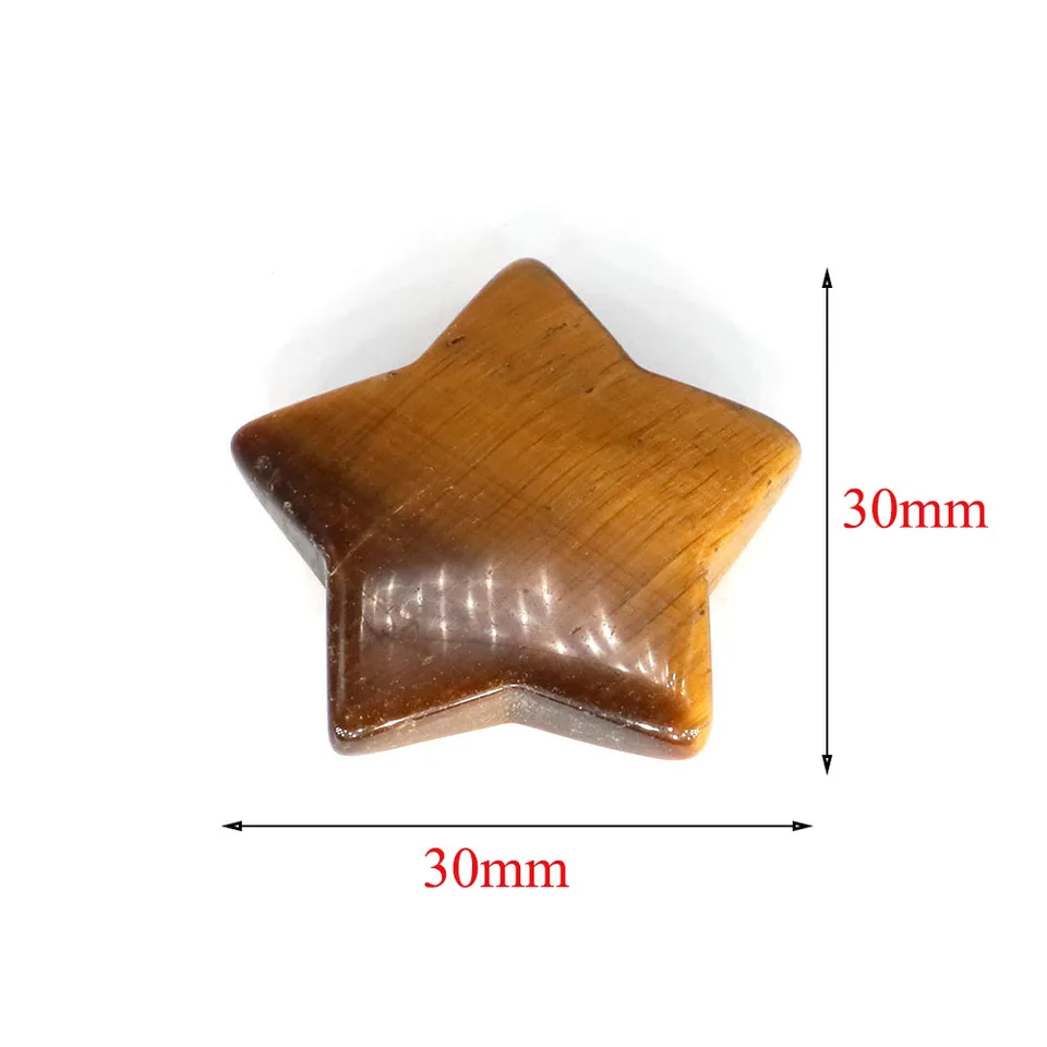 天然石の星型クリスタル,30mm,癒しのジュエリー,家の装飾 - AliExpress
