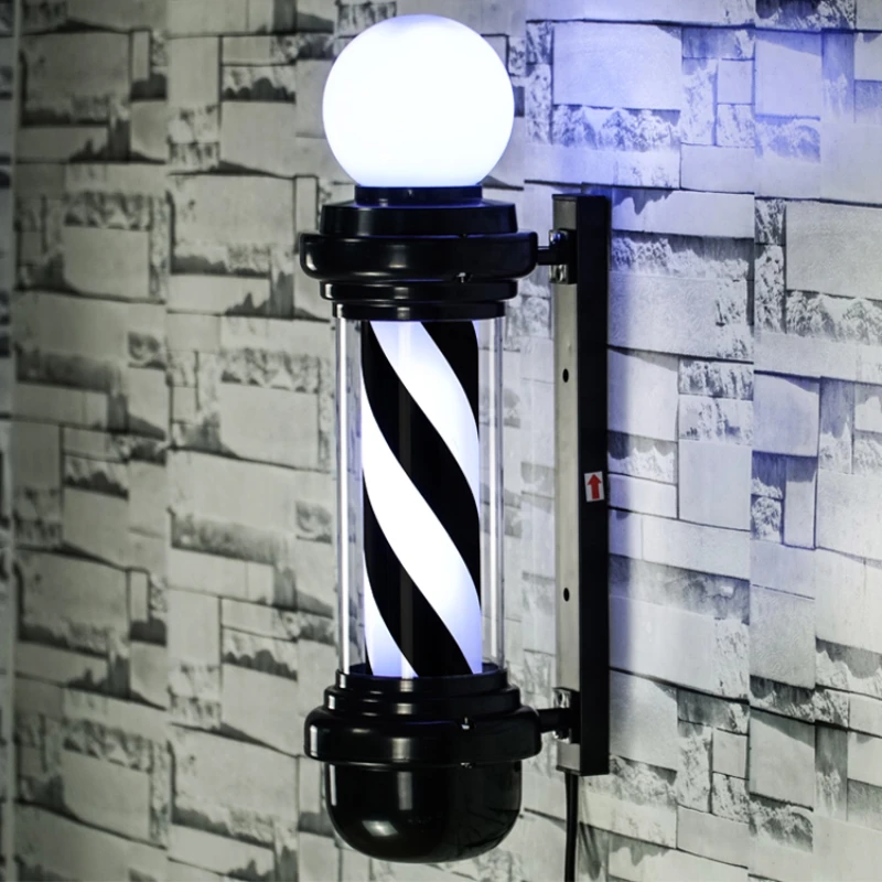 Hair salon, hair salon, LED rotating lights, outdoor wall hanging sign lights, wall hanging light boxes