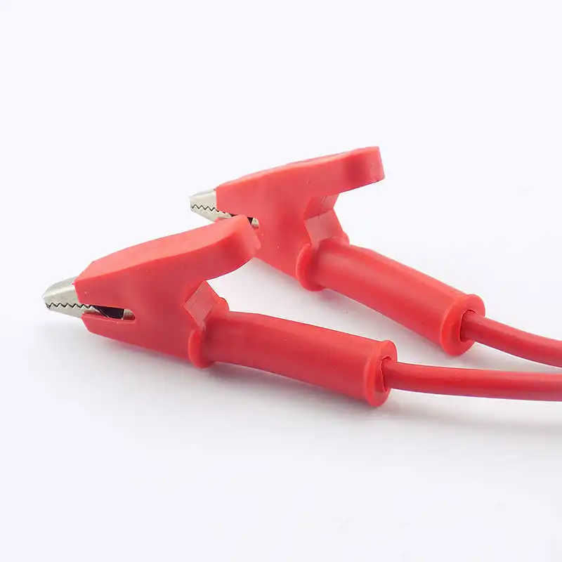 Alligator Clips Electric Test Clamp Test Clip Test Leads Electrical Clamp Dual Head Wire Jumper