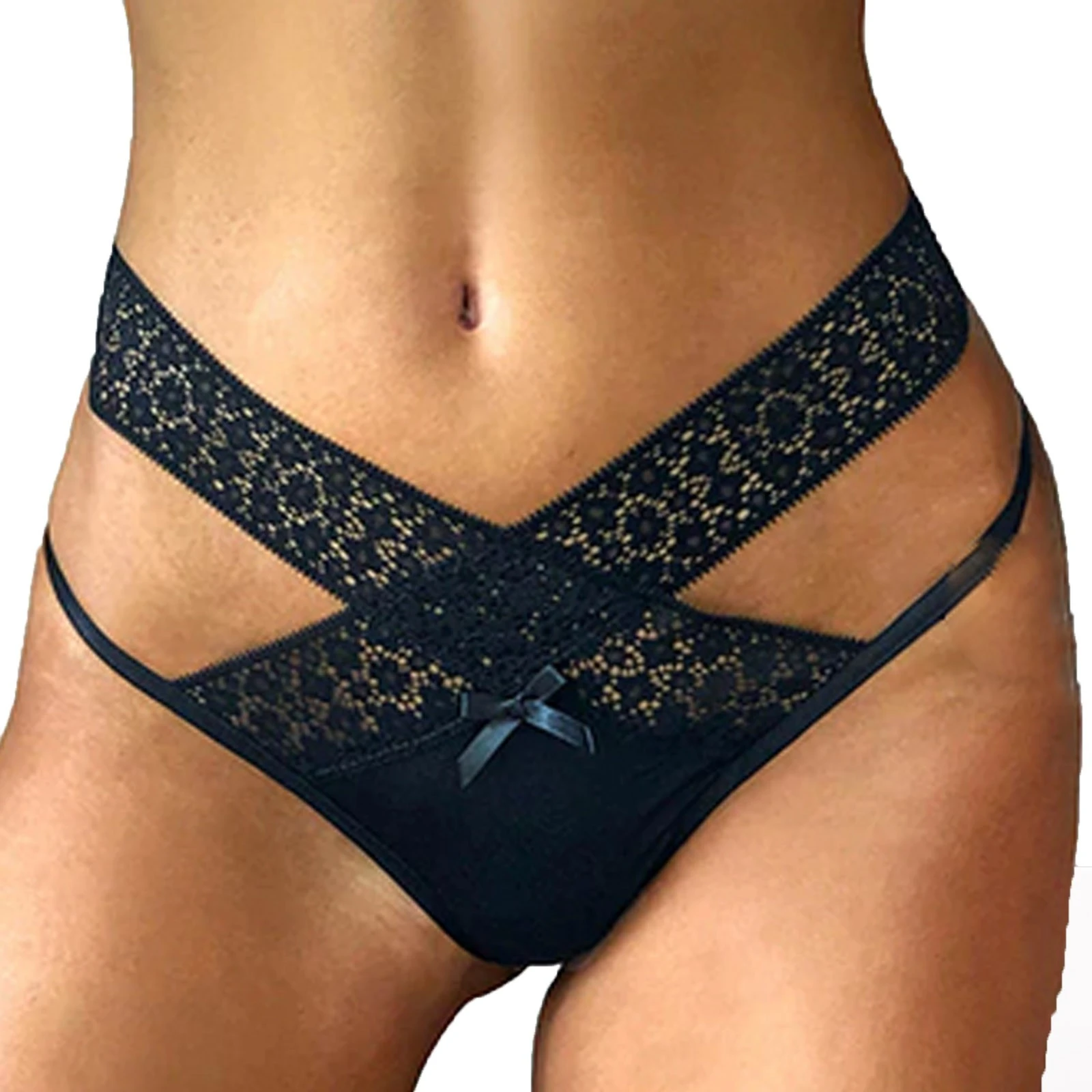 Bragas de encaje sexys para mujer, interior cómoda Invisible a la moda, ropa interior sin costuras de media, lencería femenina| | - AliExpress