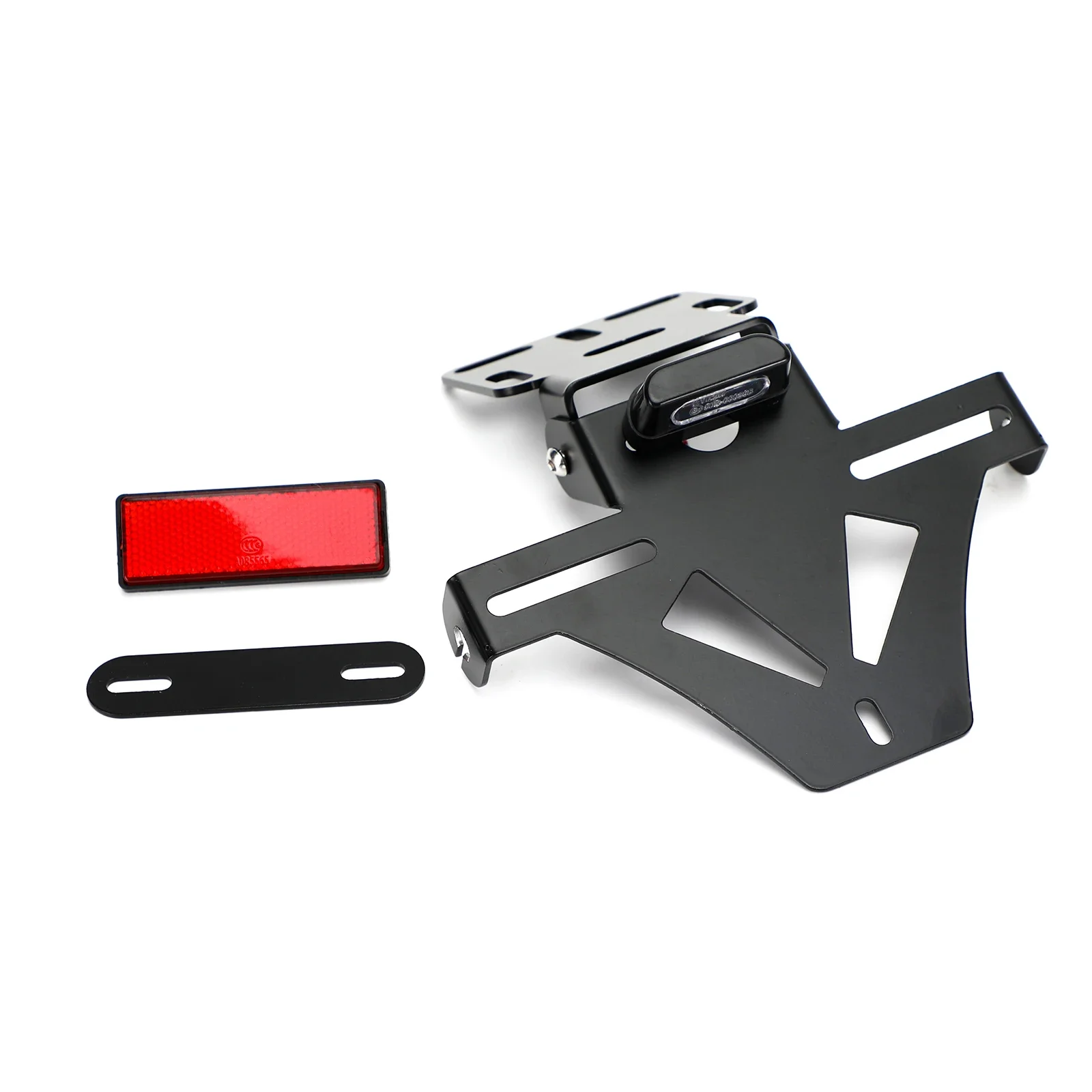 Motorcycle License Plate Holder Universal Motorcycle License Number Plate Frame Holder Bracket Adjustable Angle Motorbike Accessories