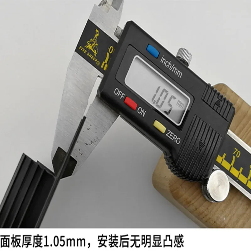 1Pcs/Lot 10cm ventilation grille Wide Anodized Aluminum Air Vent Ventilator Grille Cover Ventilation For Closet Shoe