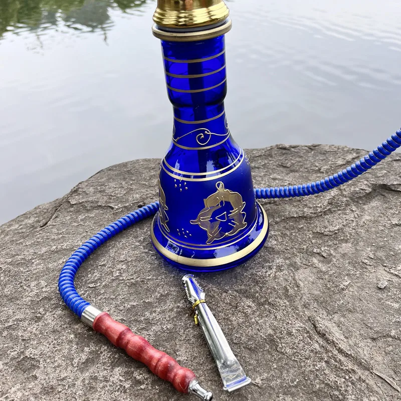 52cm Arab Shisha Hookah Set with Glass Base Bongs in Australian