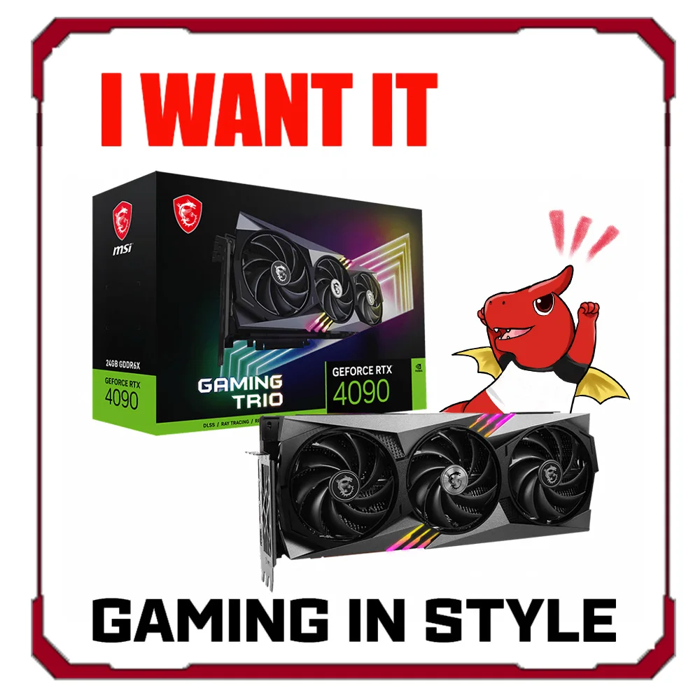 Рисунок 2 - Видеокарта MSI RTX 4090 GAMING