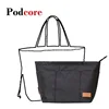 Podcore Purse Organizer for Tote Bag Handbag Organizer Insert with Compartments Black Brown Coffee Purse Inserts for Storage 1