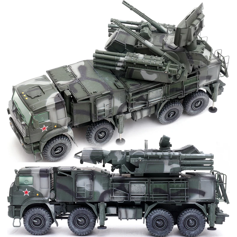 

1:72 Scale Model Russia Armor S1 Air Defense System Tank Bazooka Missile Launcher Collection Display Decoration For Adult Fans