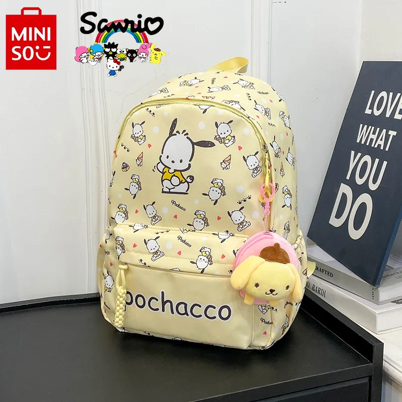 

Miniso Sanrio новая школьная сумка для студентов модный и высококачественный Женский рюкзак легкий и вместительный рюкзак для девушек