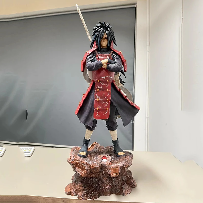 Naruto Figure Uchiha Madara 62cm Statue Susanoo Action Figurine PVC Anime  Figures Collectible Model Decoration Ornament Toy Gift