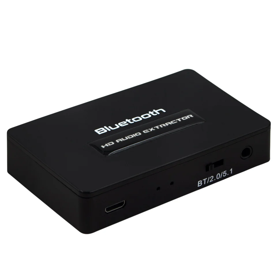 HDMI-compatible audio Converter Extractor Stereo Extractor Optical bluetooth-compatible 5.3 3.5mm Audio Adapter 2.0 /5.1CH
