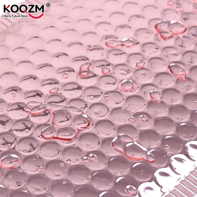 10pcs Rose Gold Bubble Envelope Foam Foil Shipping Mailing Bag Bubble Mailer Envelopes For Gift Packaging 15x13cm/18x23cm