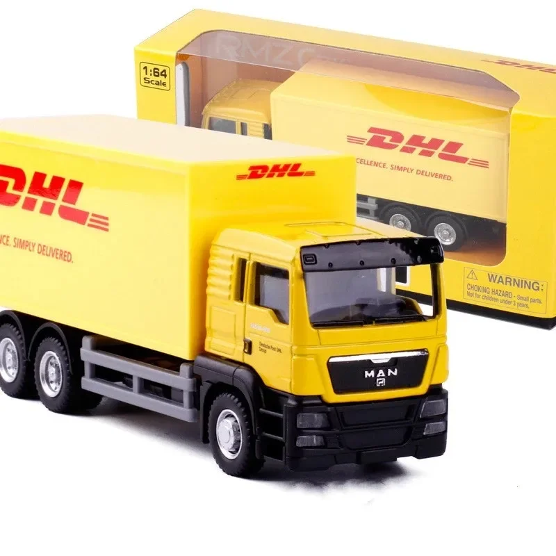 車　模型　DHL　トラック ボーネルンド Siku ジク 輸入ミニカー 1694 DHLトラック