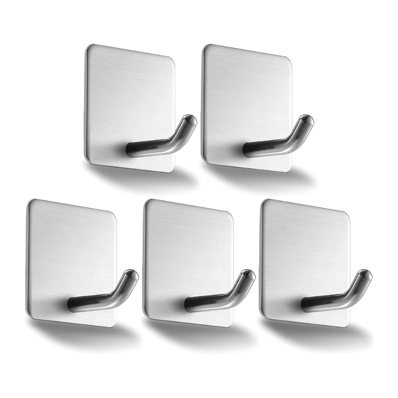 

Крючок из нержавеющей стали без перфорации, прочная несущая вискоза, дверная вешалка для одежды