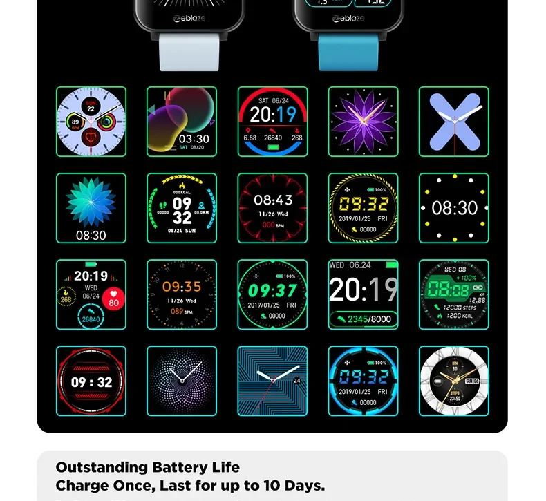 Zeblaze GTS Smart Watch Compatible with Android/iOS Phones – ALL™ - Alletron