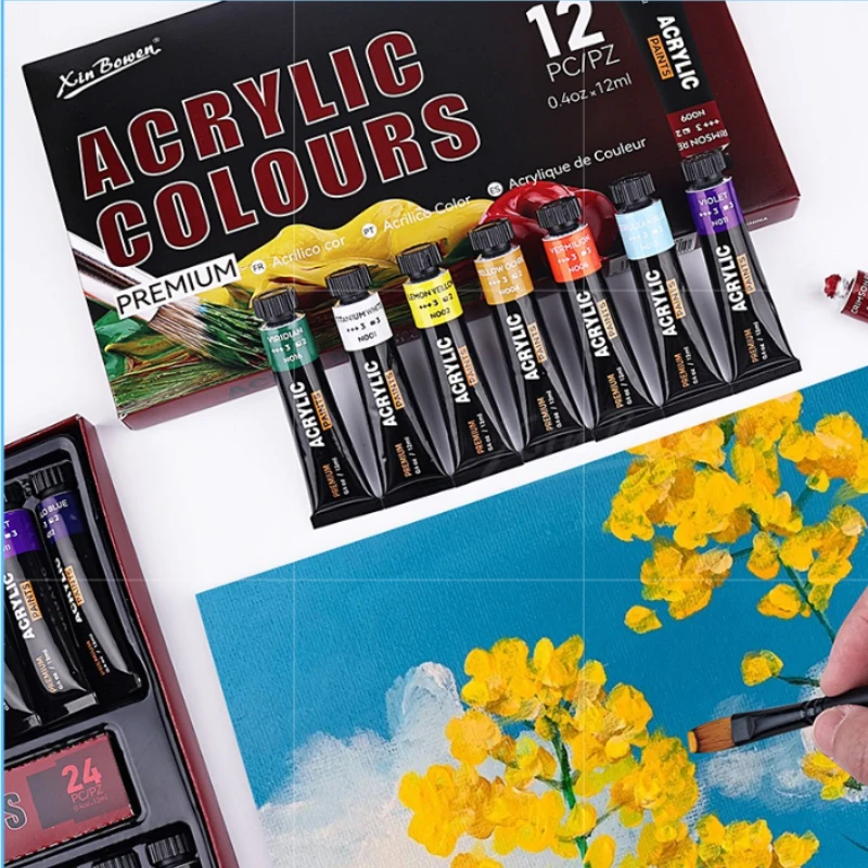 Watercolor Acrylic Pigment Set for Art Students