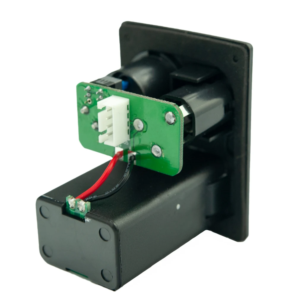 Mugig Guitar EQ Battery Box 4 Pins Case for Acoustic Guitar Equalizer Fits for Ukulele B-Type